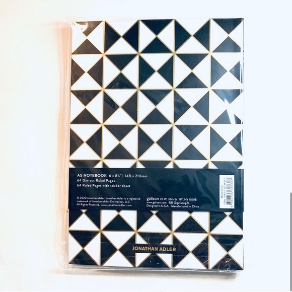 Black and White Jonathan Adler Journal - Picture 2 of 4